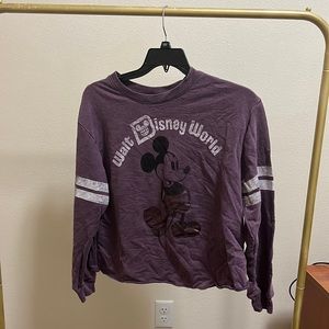 Walt Disney World cropped sweatshirt